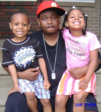 Roddy III, Roddy II and Janiya Gaymon. They are the grandchildren and son of Gloria Leaks Gaymon. 