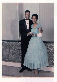 FLETCHER & MARY'S PROM PICTURE 1957