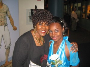 Jocelyn with grandmom, Patricia Hawkins